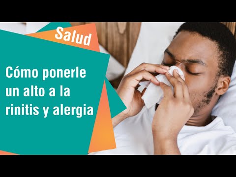 Cómo ponerle un alto a la rinitis y alergia | Salud