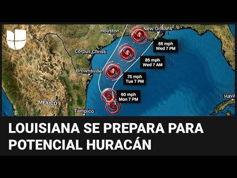 En un minuto: Louisiana se prepara para la potencial llegada de Francine