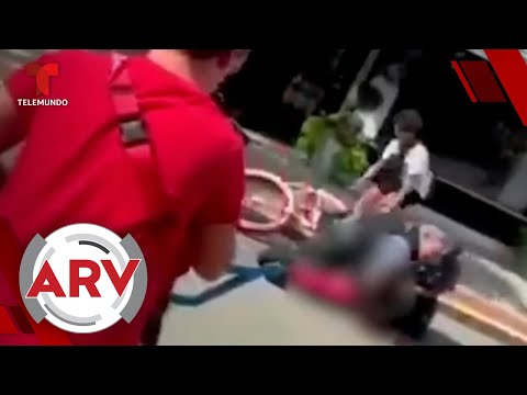 Estalla la indignación por violento arresto de joven hispano | Al Rojo Vivo | Telemundo