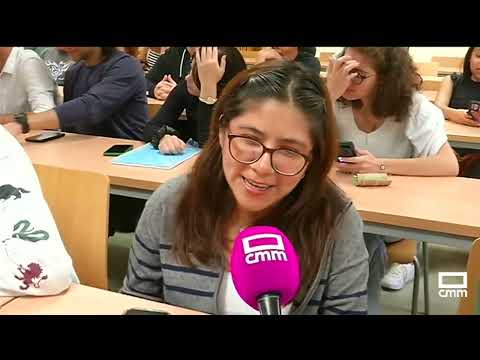 Masterclass de la Policía Nacional para los erasmus de Ciudad Real