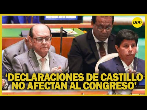 César Landa sobre declaraciones de Castillo ante la ONU: “No me corresponde respaldarlas”