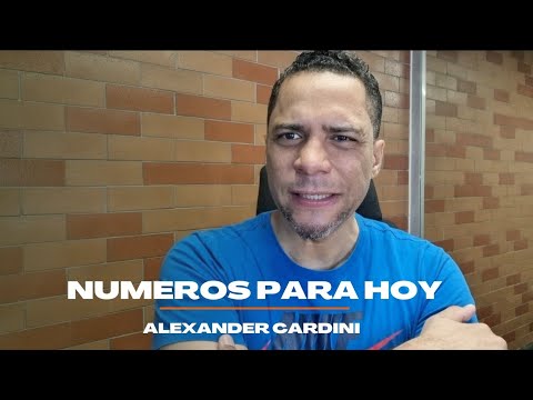 NUMERO PARA HOY | Alexander Cardini NUMEROLOGÍA  23-06-24