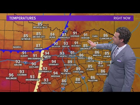 DFW Weather: Timing for severe storm chances on Wednesday