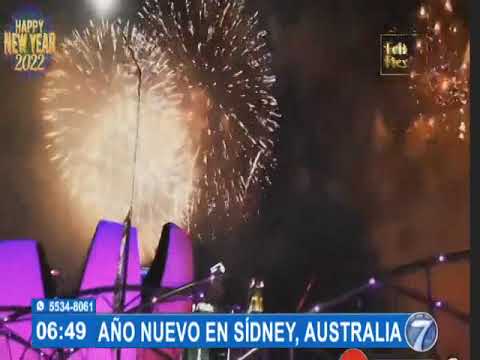 Así celebran el año nuevo en Australia