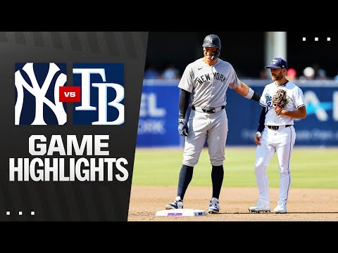 Yankees vs. Rays Game Highlights (4/19/25) | MLB Highlights