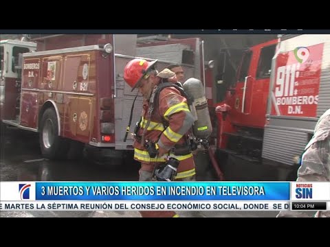 Siniestro incendio en canal deja heridos y fallecidos/Emisión  Estelar SIN