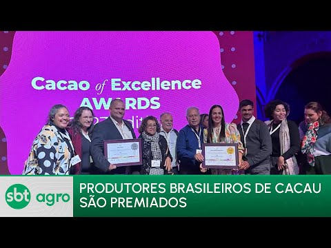 SBT Agro 19/02/24: Produtores rurais de cacau são premiados pelas melhores amêndoas do mundo