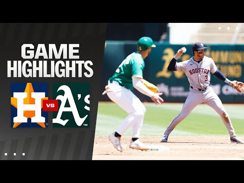 Astros vs. As Game Highlights (5/26/24) | MLB Highlights