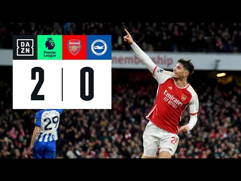 Arsenal vs Brighton (2-0) | Resumen y goles | Highlights Premier League