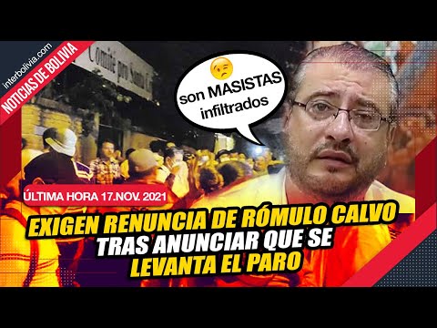 ? PROTESTAS de los UNIONISTAS exigen la RENUNCIA de RÓMULO CALVO, tras anunciar el FIN del PARO