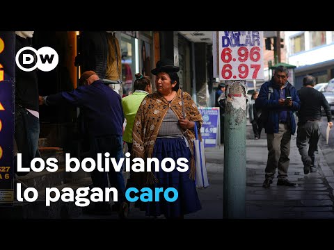 Bolivia afronta falta de dólares y subida del coste de la vida