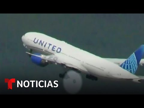Avión de United pierde una rueda poco después de despegar de San Francisco | Noticias Telemundo
