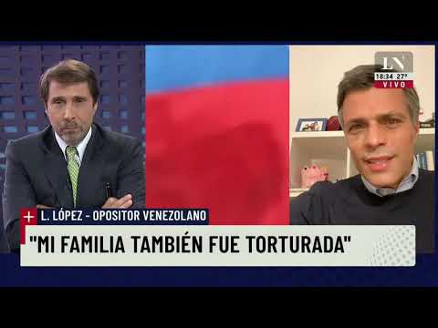 Leopoldo López mano a mano con Eduardo Feinmann: En Venezuela torturan a los presos políticos