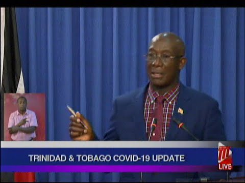 Prime Minister Dr  Keith Rowley's Media Conference On COVID 19   Saturday November 7th 2020