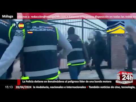 Noticia - La Policía detiene en Benalmádena al peligroso líder de una banda motera