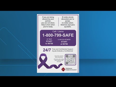 Public restrooms will soon display resources for victims of domestic violence