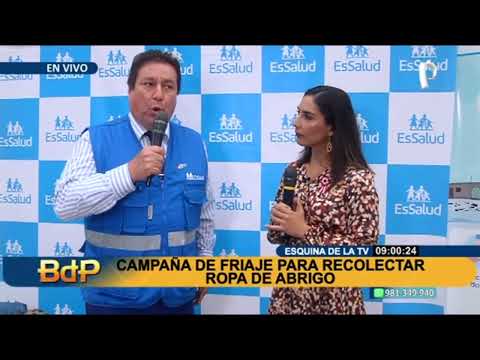EsSalud y Panamericana TV juntos en campaña ‘Unidos contra el friaje’ para apoyar población de Puno