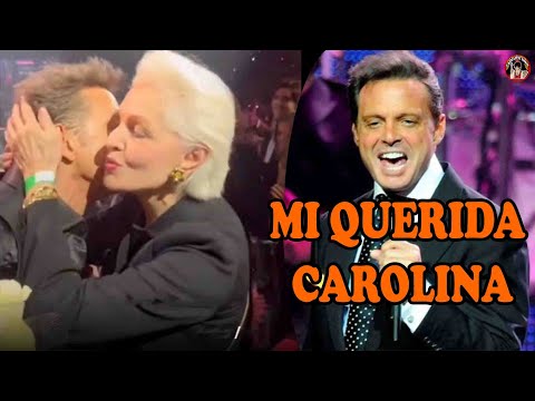 Luis Miguel tiene Gesto con Carolina Herrera en Show