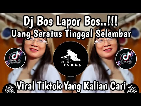 DJ BOS LAPOR BOS IKAN GABUS DALAM EMBER - UANG SERATUS TINGGAL SELEMBAR VIRAL TIKTOK TERBARU !!!