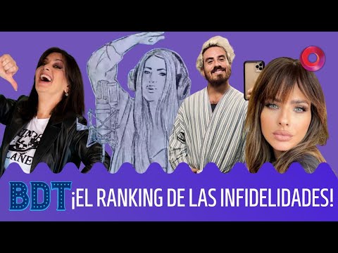 #Bendita: El ranking de la infidelidad: De la China Suárez, pasando por Shakira hasta llegar a Bal