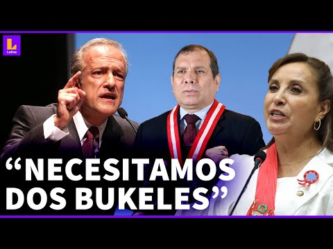 ¿'Bukelización' en la política peruana? Debate aumenta entre las principales autoridades del país
