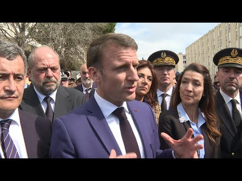 Marseille : Plus de 82 interpellations et une soixantaine de gardes à vue (Macron) | AFP Extrait