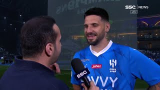 ميتروفيتش : جئت هنا لأن الهلال أكبر نادي في آسيا