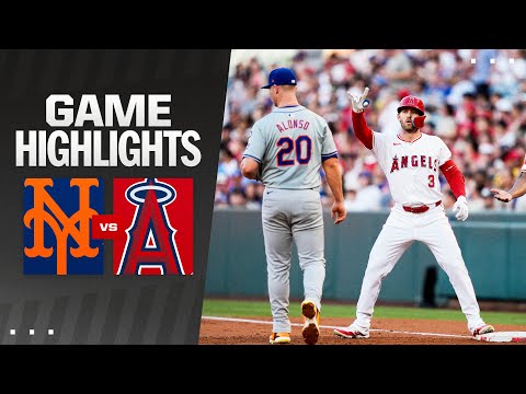 Mets vs. Angels Game Highlights (8/3/24) | MLB Highlights