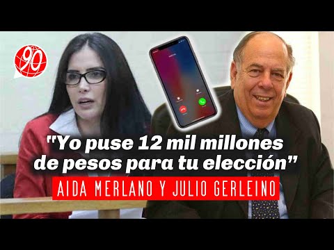 FILTRAN AUDIOS:  “Yo puse 12 mil millones de pesos para tu elección”:  Aida Merlano y Julio Gerlein