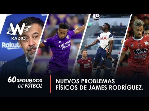 James Rodríguez se perdió otro partido con el Everton por problemas físicos