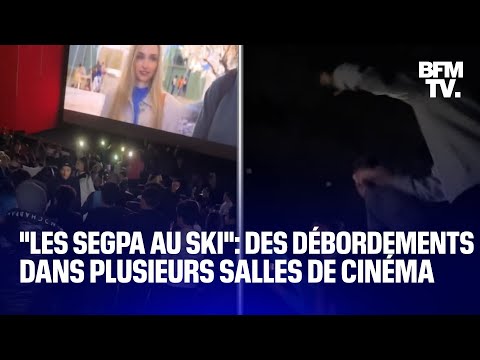 Des débordements dans plusieurs salles de cinéma pendant la projection du film Les Segpa au ski