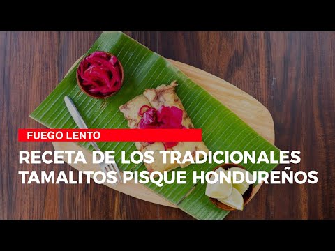 Receta de los tradicionales tamalitos pisque hondureños