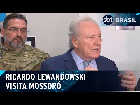 Lewandowski acredita que fugitivos de Mossoró estejam na região. | SBT Brasil (13/03/24)
