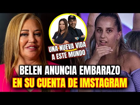 BELÉN ESTEBAN 50 años ANUNCIA el EMBARAZO en su INSTAGRAM: No PUEDO estar MÁS FELIZ