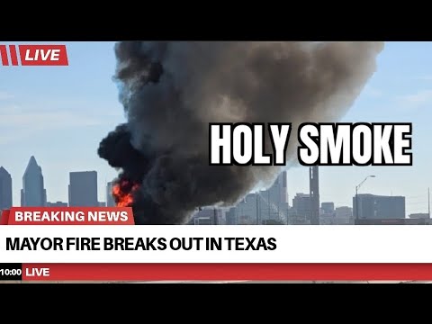 Holy Smoke Major Fire In Texas