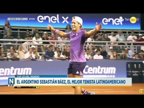 Top 20 del mundo: el argentino Sebastián Báez es el mejor tenista latinoamericano ?N20:30? 04-03-24
