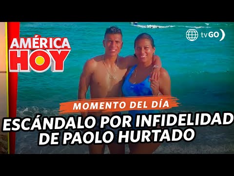 América Hoy: Rosa Fuentes, esposa de Paolo Hurtado, se pronuncia tras escándalo de infidelidad (HOY)
