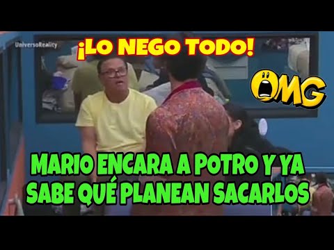 MARIO ENCARA A POTRO Y YA SABE QUÉ PLANEAN SACARLOS ¡LO NEGO TODO! #LCDLFMX