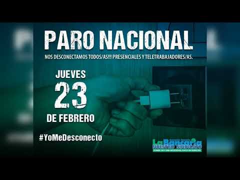 Paro bancario para el jueves 23 de Febrero 2023