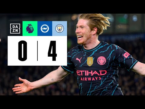 Brighton vs Manchester City (0-4) | Resumen y goles | Highlights Premier League