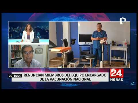 Ugarte sobre renuncias en el Minsa: Profesionales fueron pieza clave en el avance de la vacunación
