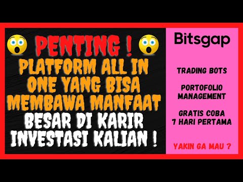 🪙PENGEN CUAN TANPA RIBET ? MANFAATKAN NIH PLATFORM BITSGAP ! AUTOMATISASI TEKNIK TRADING KALIAN !!
