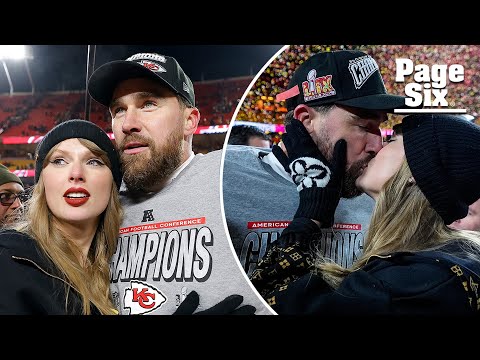 Everything to know about Taylor Swift and Travis Kelce at Chiefs vs. Bills AFC Championship game