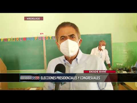 Candidato a senador por PRM en Peravia ejerce su derecho al voto