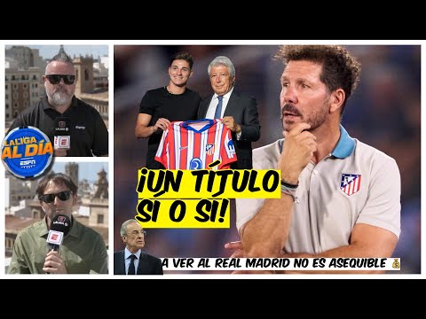 DIEGO SIMEONE y Atlético Madrid están obligados a GANAR títulos con Julián Álvarez | La Liga al Día