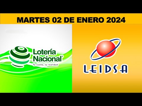 Lotería Nacional LEIDSA y Anguilla Lottery en Vivo ?MARTES 02 de enero 2024 - 8:55 PM