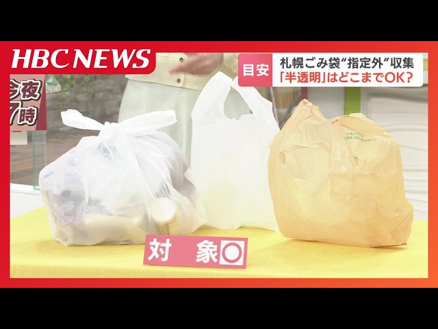 Image of Sapporo Allows Non-Designated Garbage Bags as Plastic Shortage Drives Surge in Sales