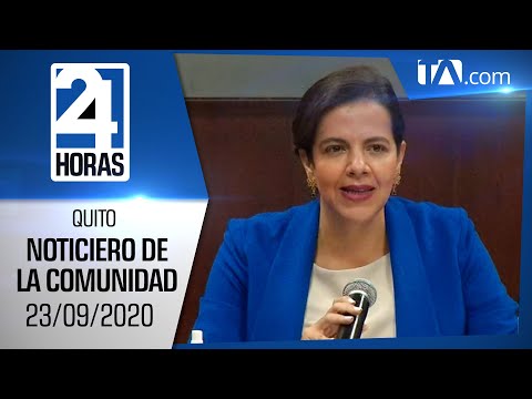 Noticias Ecuador: Noticiero 24 Horas, 23/09/2020 (De la Comunidad Primera Emisión)