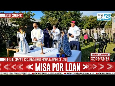 Se realizó la misa por Loan en 9 de Julio