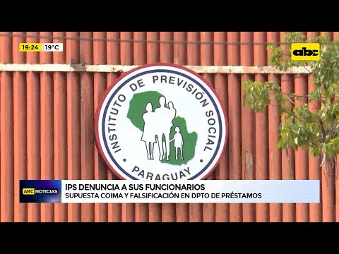 Caja de Préstamos: IPS denuncia a sus funcionarios por supuesta coima a jubilados